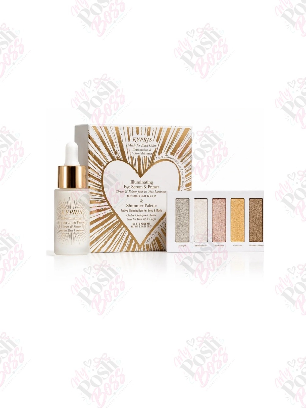 KYPRIS Made for Each Other Illuminating Eye Serum & Primer + Shimmer Palette Set